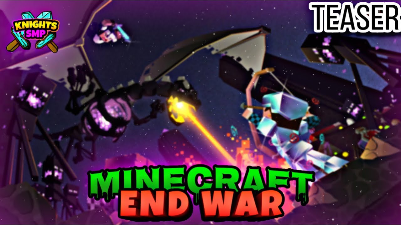 Fight For ENDER DRAGON EGG in Knights SMP | END WAR TEASER |