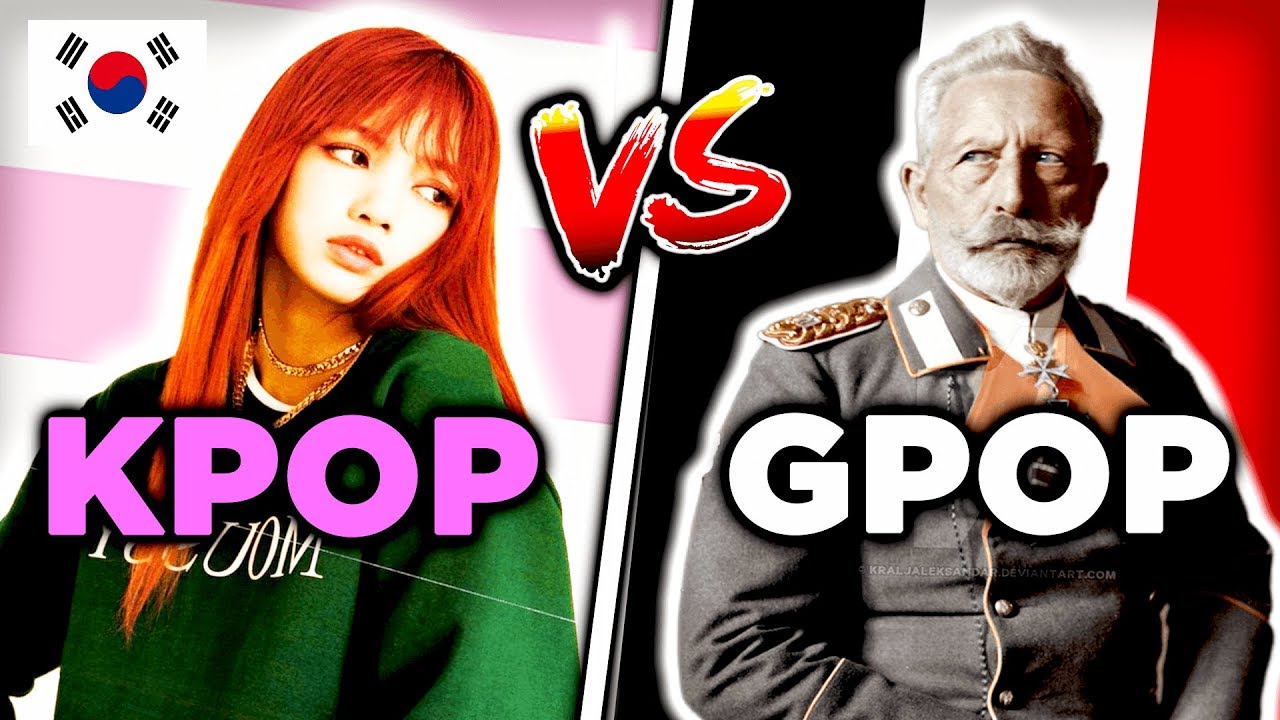K-POP против G-POP (немецкая поп-музыка)
