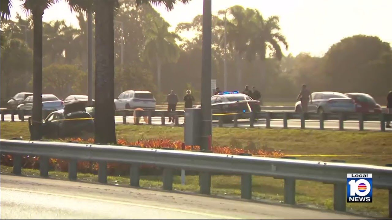 Trooper shoots woman who allegedly attacked him with knife on Dolphin Expressway: authorities say