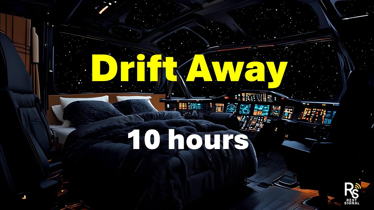 10 Hour Spaceship Cabin White Noise | Deep Space Ambience for Sleep, Focus & Relaxation