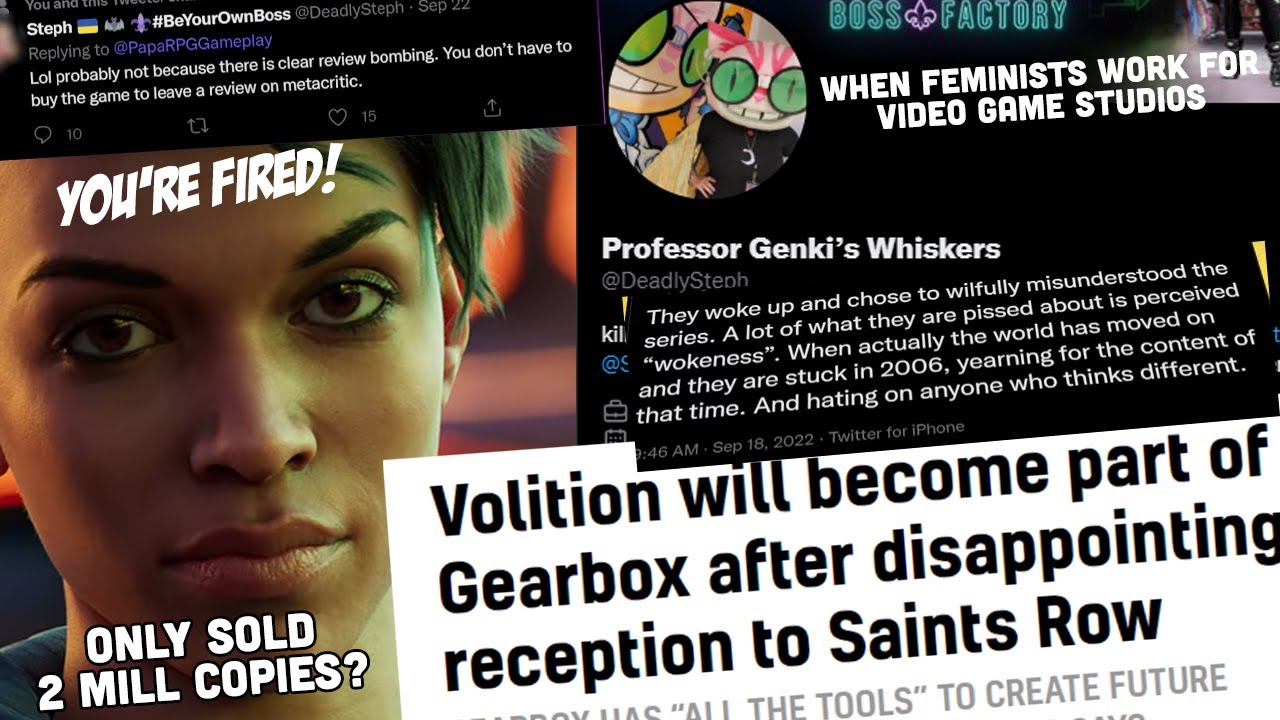 TOLD YOU!! Volition Shuts Down after Saints Row FAILED & Community Manager Twitter Meltdowns (RANT)