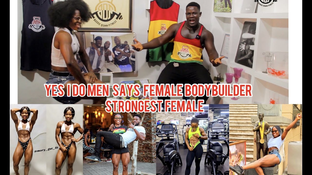I Like Men I Don't Do Girls Says Female Bodybuilder I'm Happy The Way I Look Strong Lady From Ghana