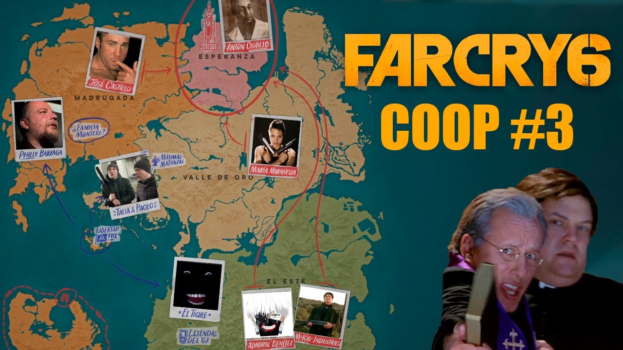 Мда... Силы противника в разы больше сопротивленских! | FARCRY 6 COOP #3
