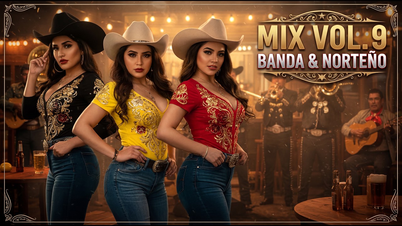 🔥 MIX NORTEÑO VOL 9 — Banda & Norteño 2026 pa’ la fiesta, rancho y cantina