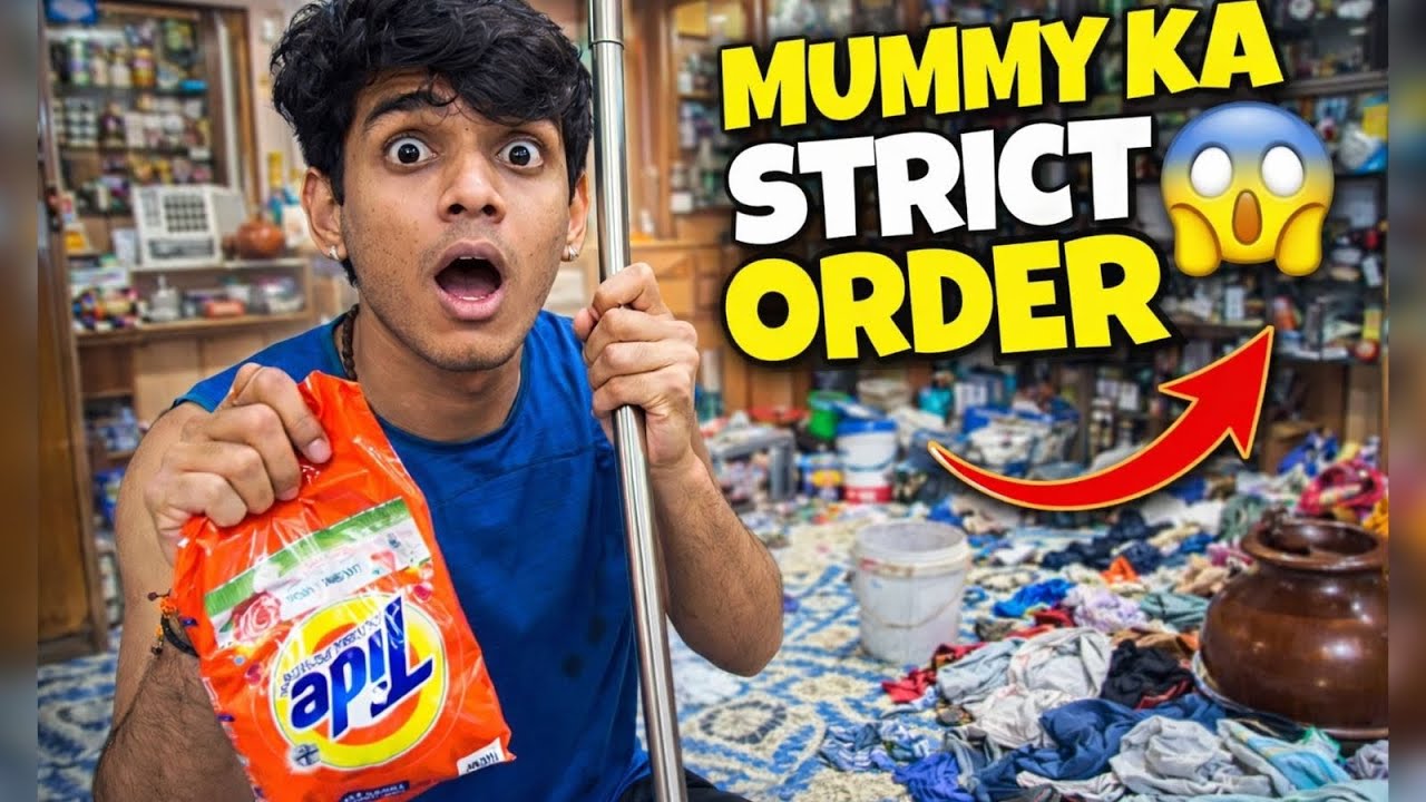 Mummy Ka Order: Aaj Pura Ghar Saf Karo 😱 Din Bhar Safai Hi Safai | Daily Vlog | B Vibes Official