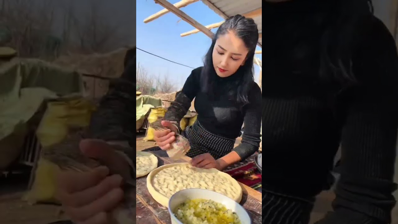 uyghur people/Daily life of Uyghur rural girls