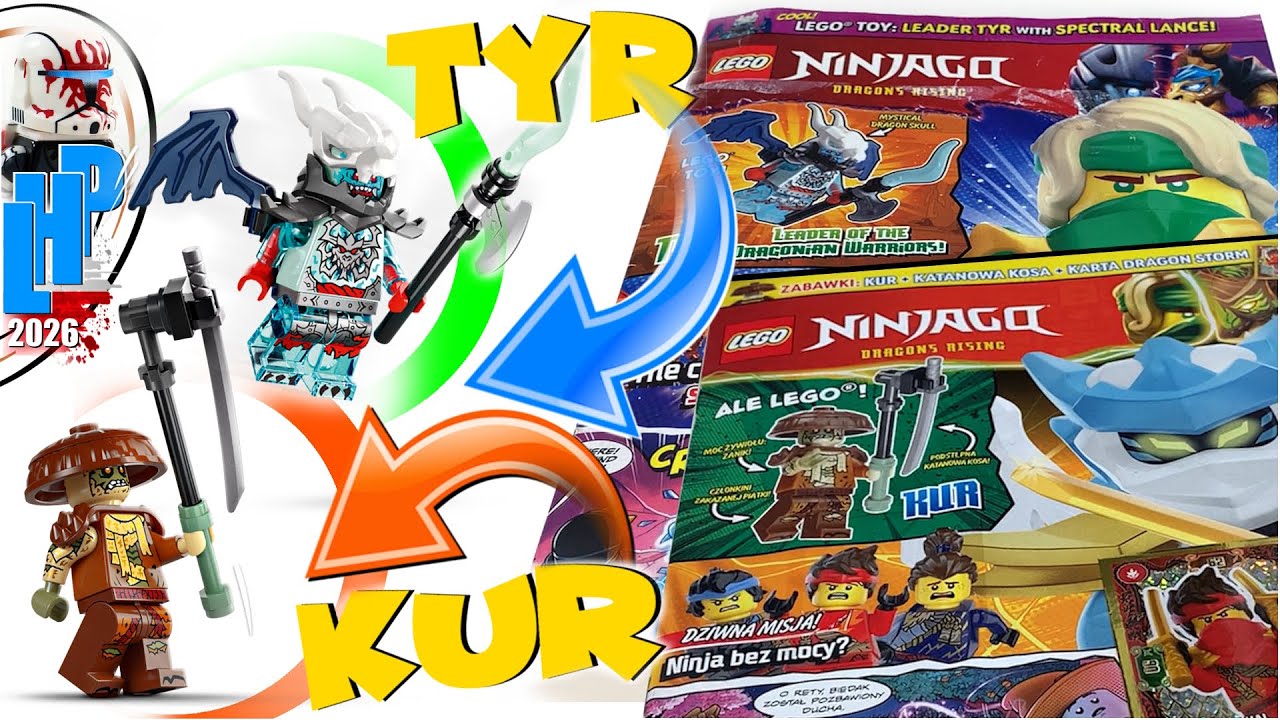 KUR (Forbidden Five) czy TYR ?? Lego NINJAGO Magazyn 1/2026