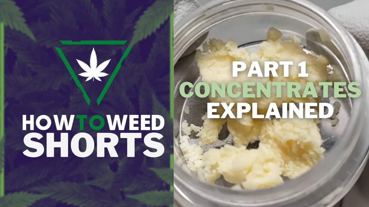 Concentrates Explained: Part 1