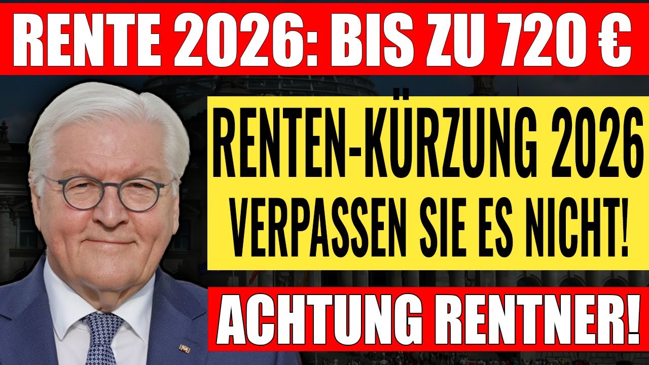 🚨Renten-Alarm: Neue Abzüge & Fristen ab Januar – Was Rentner jetzt wissen müssen