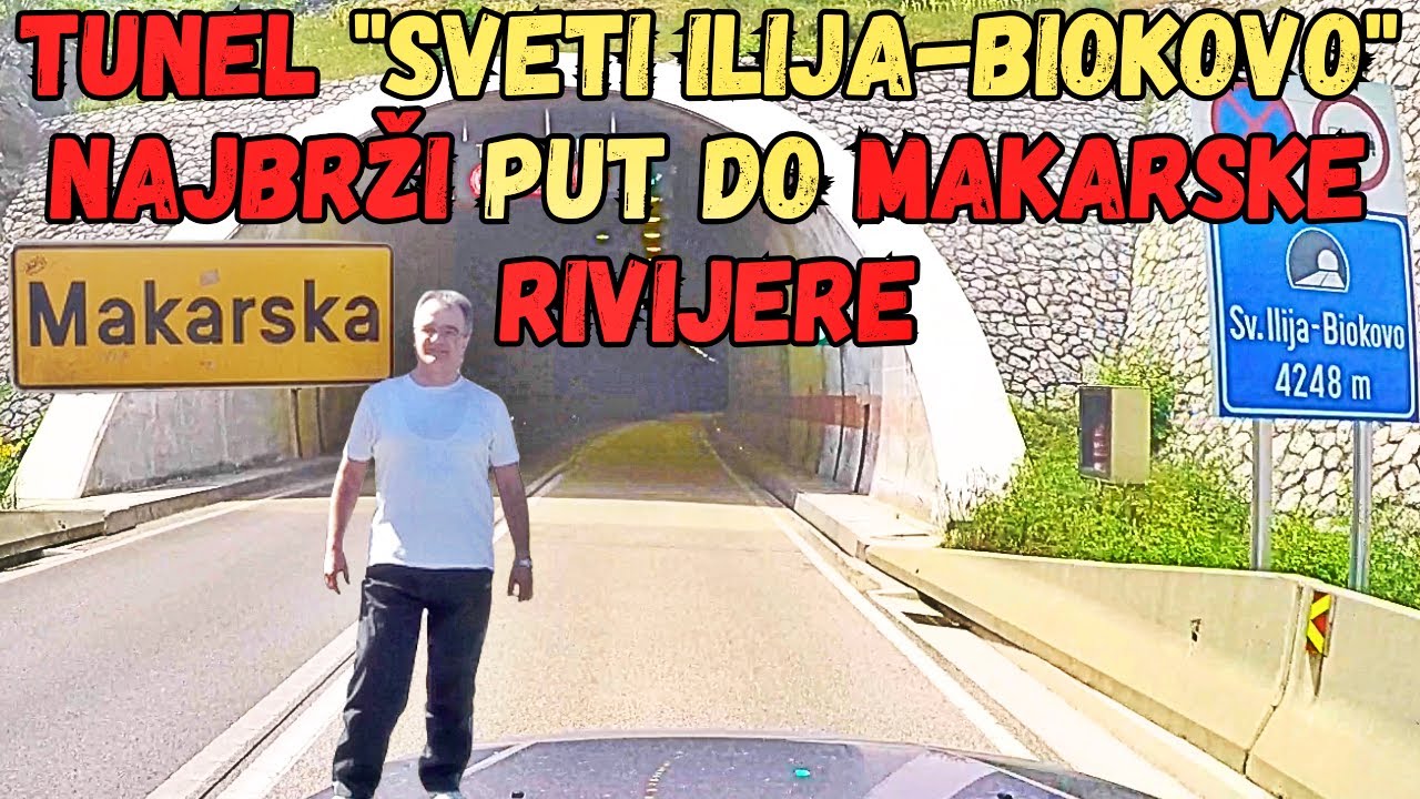 Kroz tunel do Makarske: Najbrži put do Makarske rivijere I Fastest route to Makarska Riviera