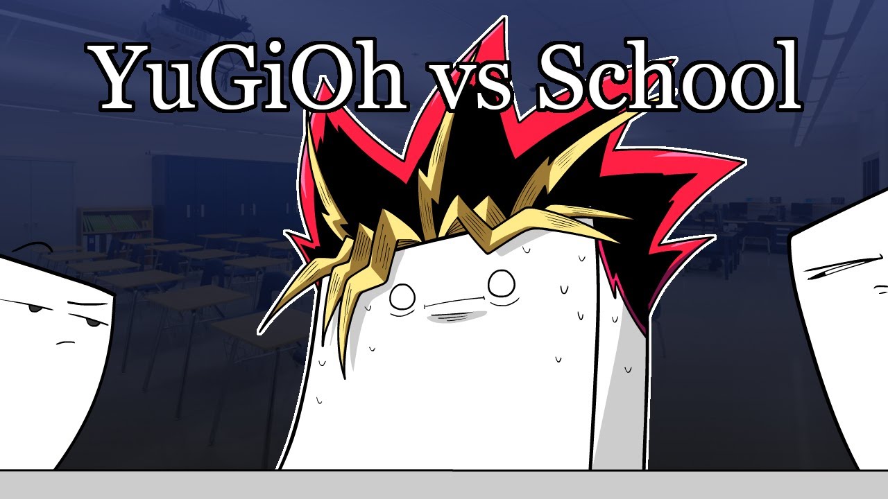 Моя страсть к YuGiOh и школа