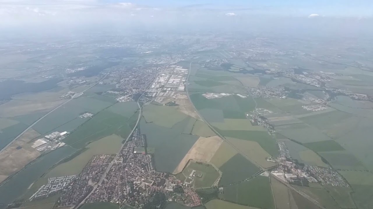 Landing in Prague