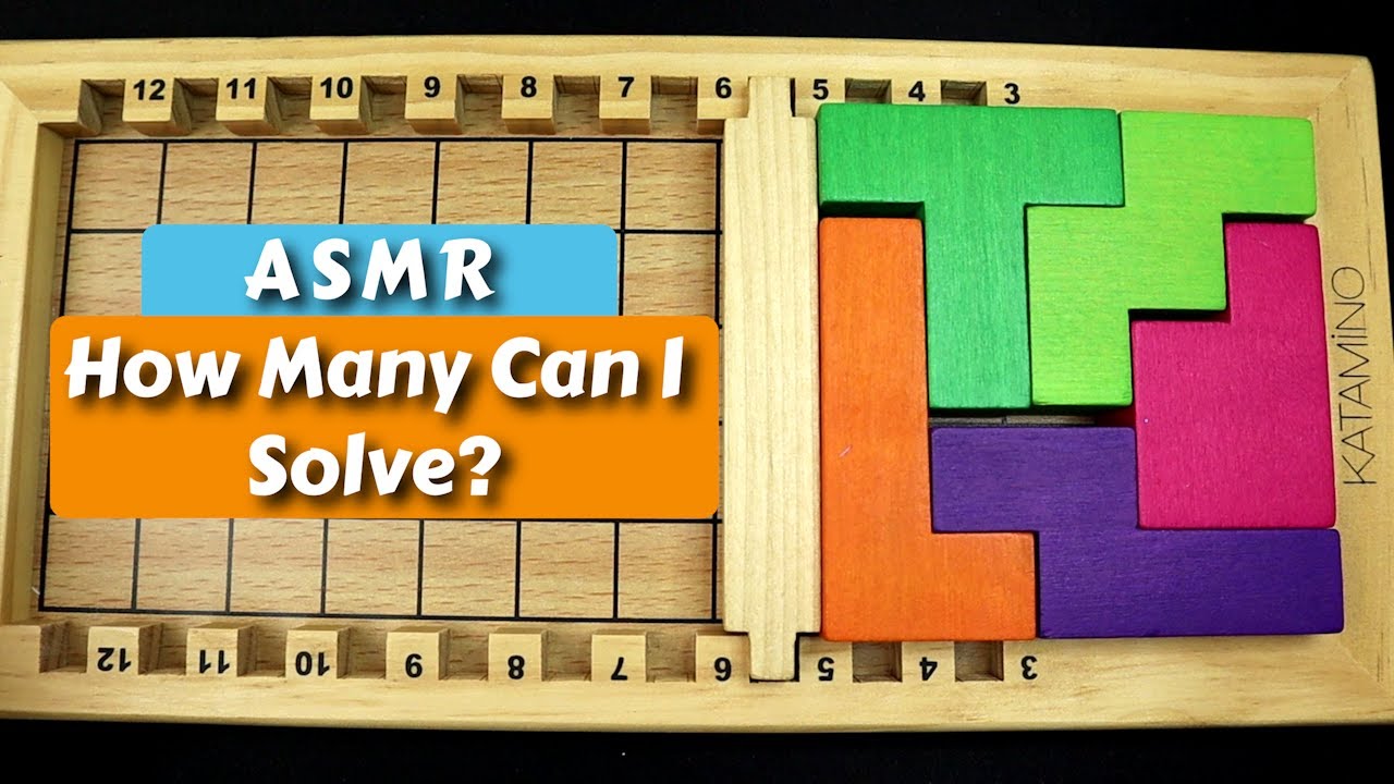 ASMR KATAMINO - How Many Can I Solve?