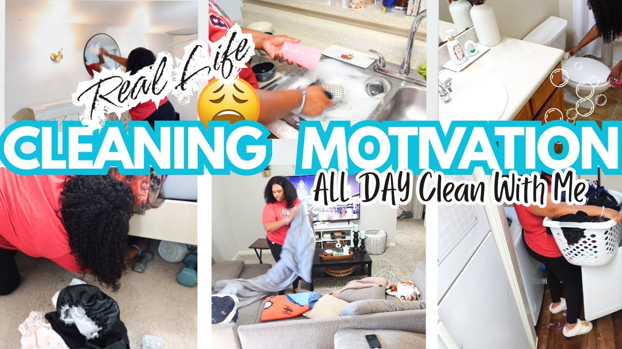 РЕАЛИСТИЧНАЯ УБОРКА СО МНОЙ на целый день 😱 Мотивация к уборке всего дома 2025