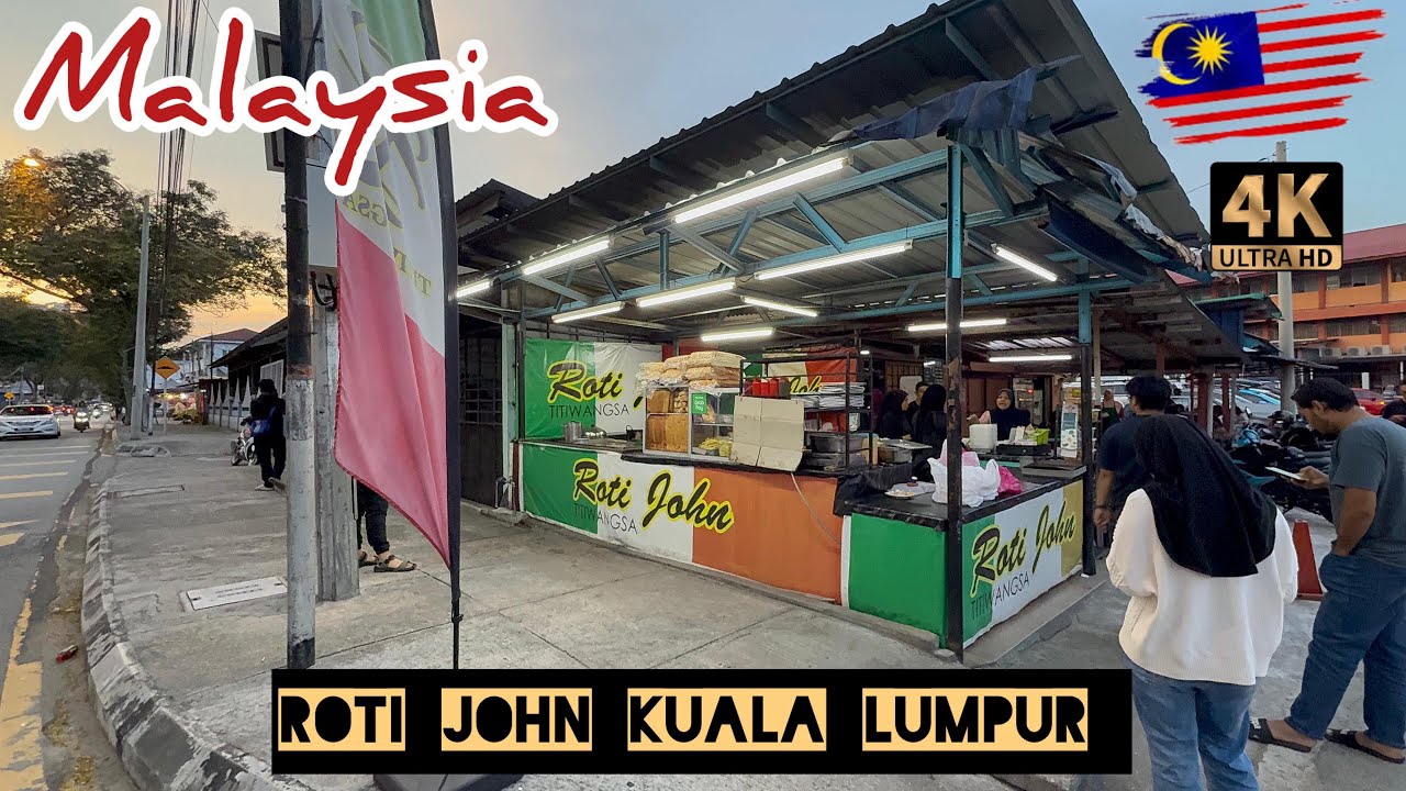 Roti John Titiwangsa: A Taste of Kuala Lumpur’s Iconic Street Food! | Walk It Out | Malaysia