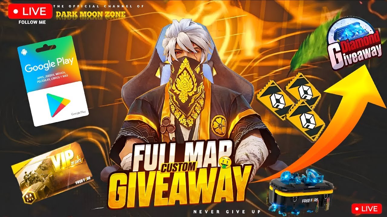 🔴 FF LIVE CUSTOM ROOM 😱 | FREE ELITE PASS GIVEAWAY 💥#nonstoplive​ #fflive​ #foryou​ #shortsfenoti