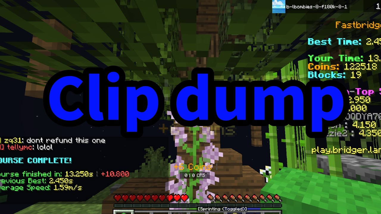 Clip dump