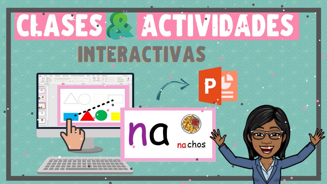CÓMO HACER UNA CLASE INTERACTIVA EN POWERPOINT/CLASE VIRTUAL/CLASE ANIMADA