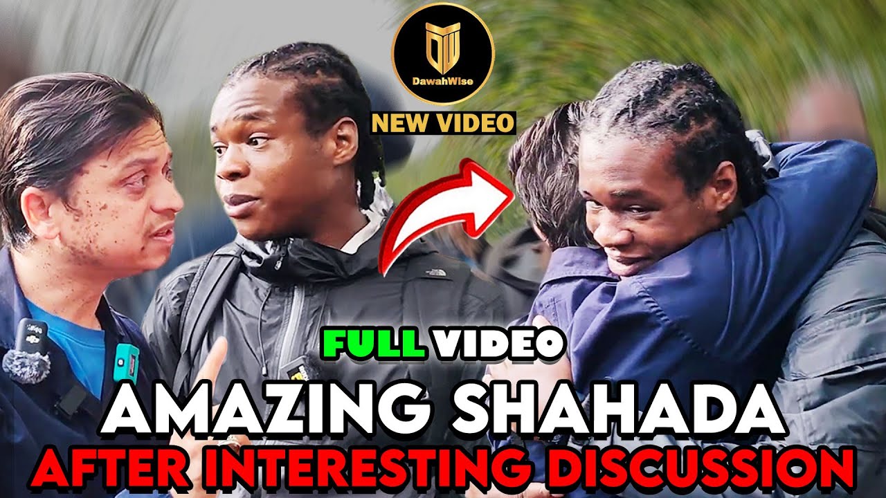 Genuine Man Grills Muslim And Ends Up Taking Shahada | Mansur | Speakers Corner