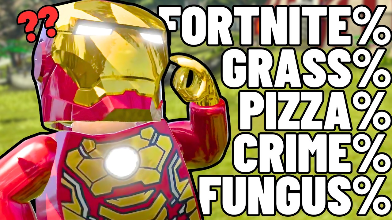 I Tried YOUR Dumb Lego Marvel Super Heroes Speedruns...