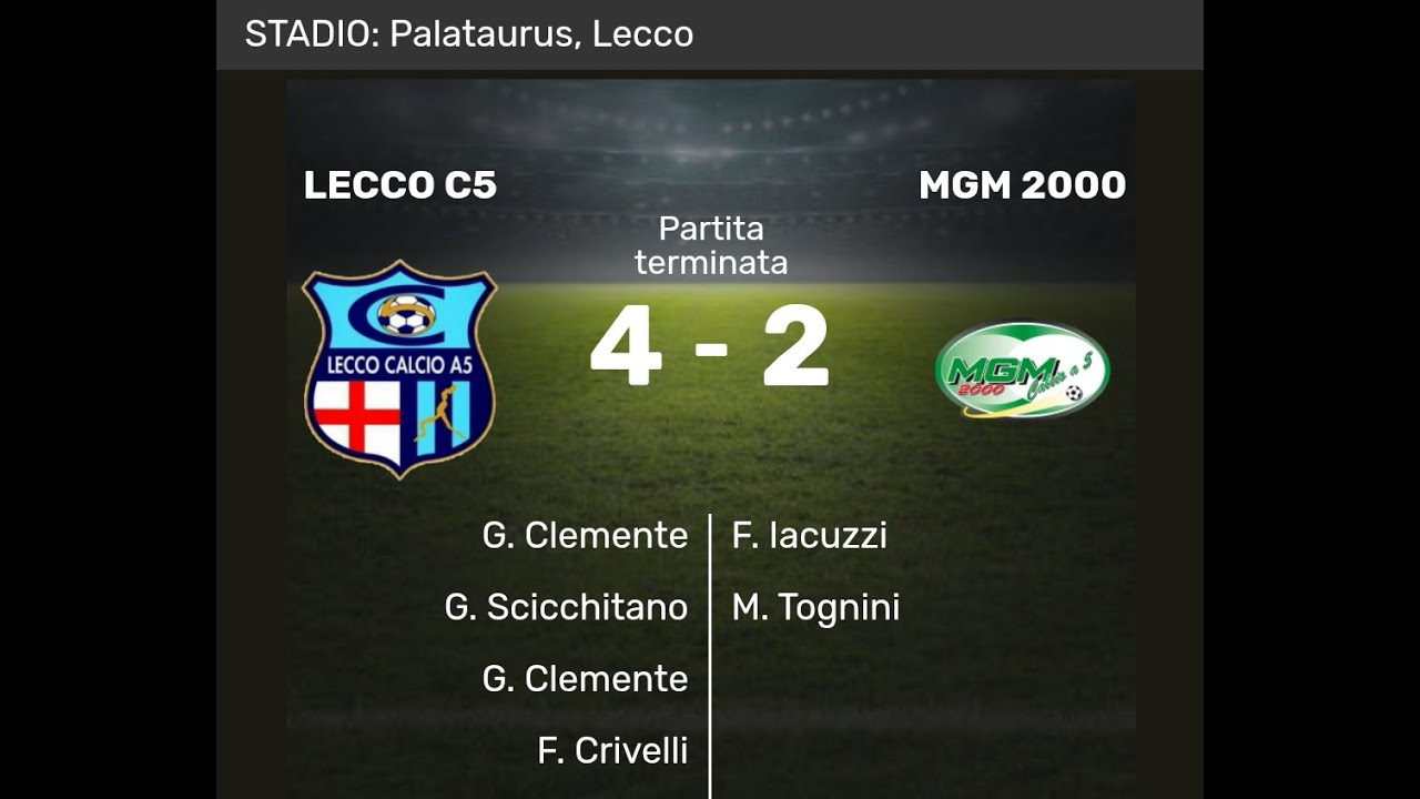 C5_U17_REGIONALI_LOMBARDIA_GIR A_10^ G_25.01.2026_LECCO vs MGM 2000 MORBEGNO 4-2