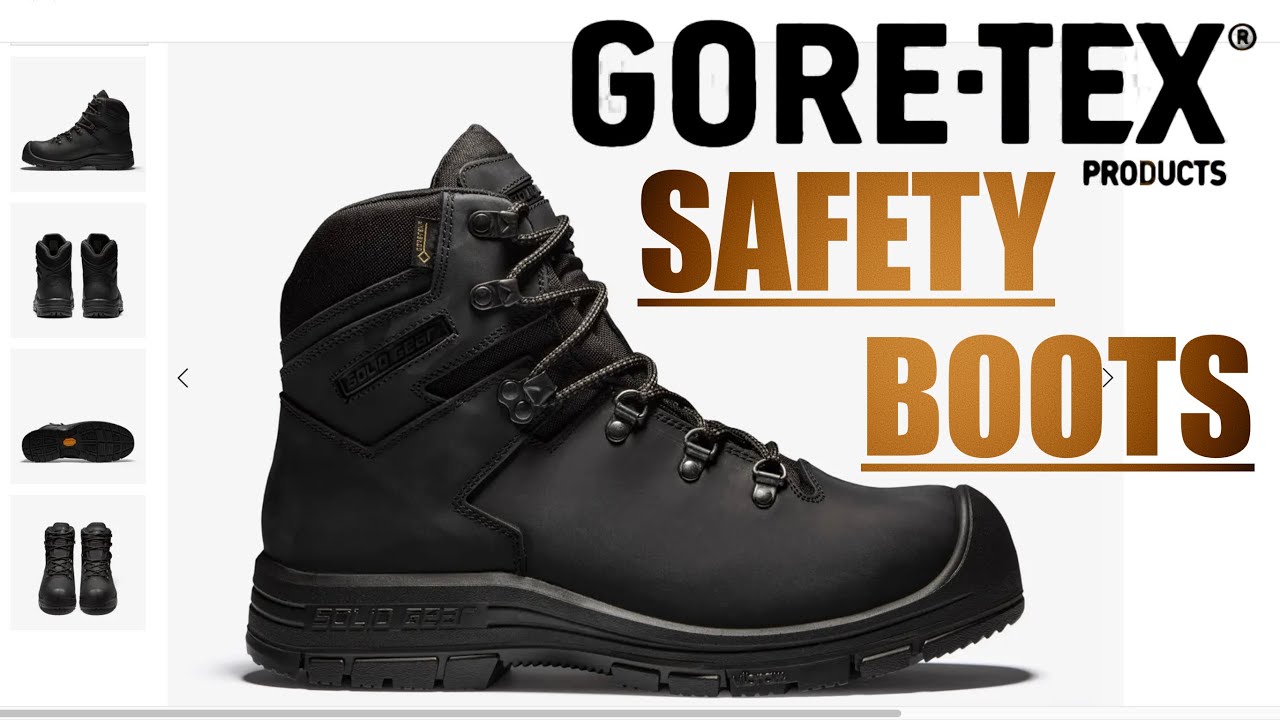 Solid Gear BRAVO GTX - Safety Shoes 100% leather -#style #safetyshoes #goretex #waterproof #leather