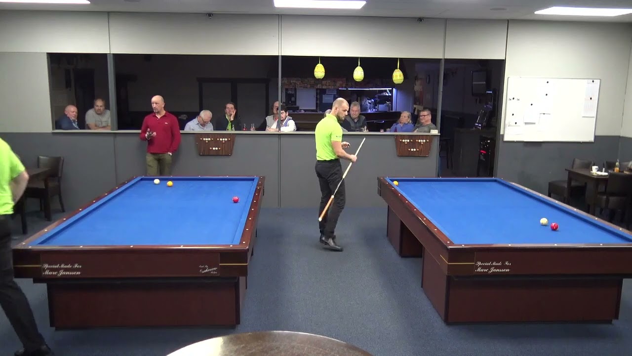 Peter Meersman vs Thomas Broux / Kay de Zwart vs Pierre Soumagne