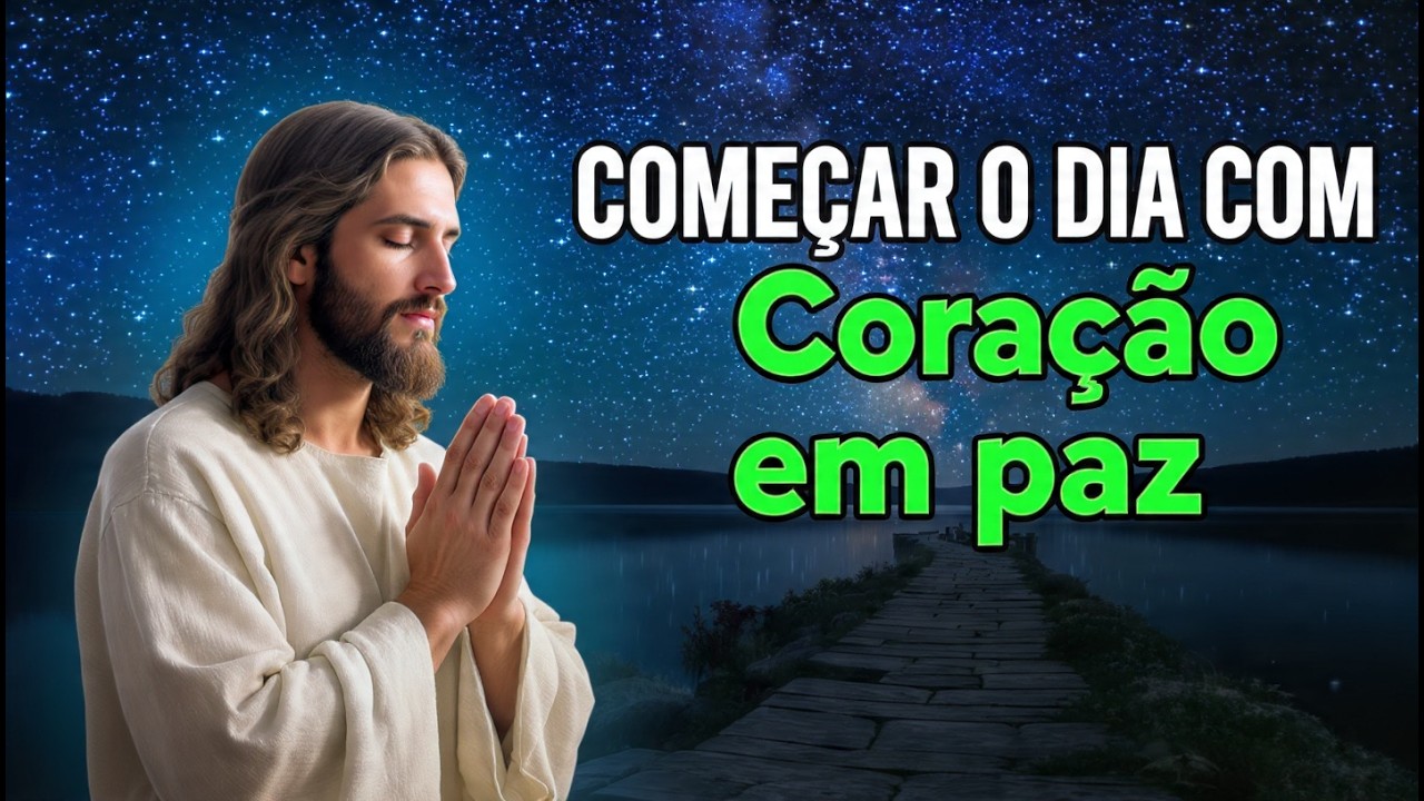 ESTA Oração da Manhã | Agradeça e recomece com o coração em paz