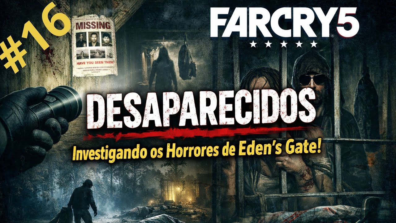 🩸 O Que o Culto Esconde? | Missão Desaparecidos – Far Cry 5. Região de Jacob Seed.