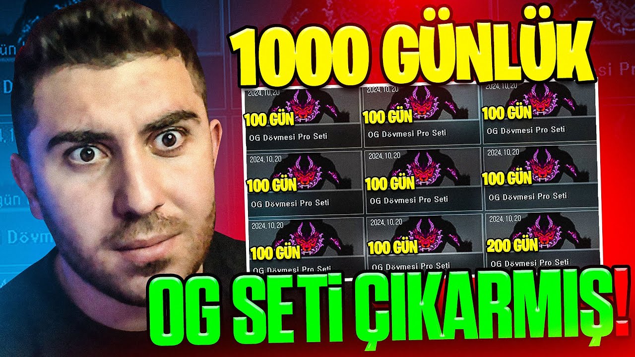 1000 GÜNLÜK OG SETİ ÇIKARAN MANYAK ÇOCUK