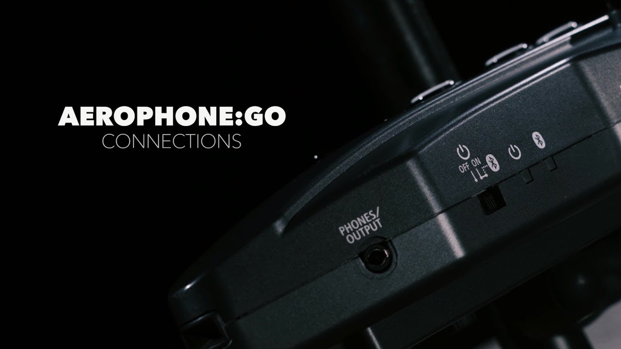 Roland Aerophone:Go, Connections with Alistair Parnell | Gear4music