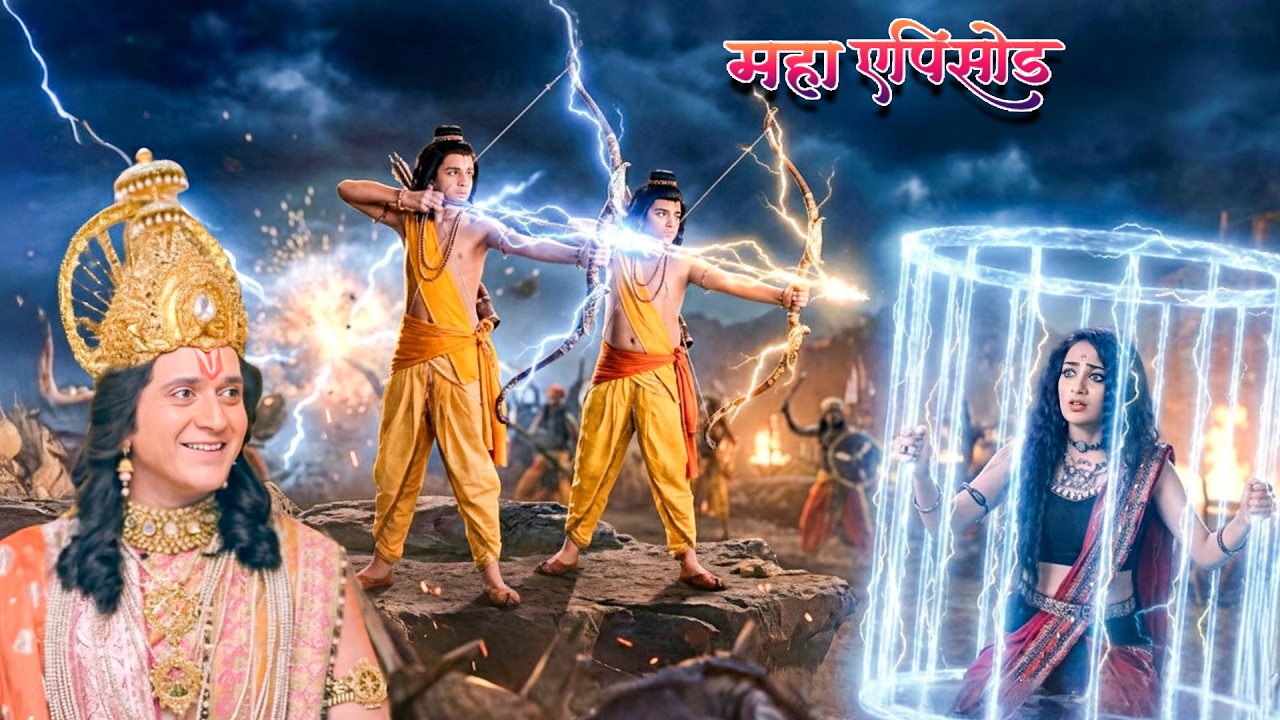 महाएपिसोड - क्या लव कुश के हाथो होगा सूर्पनखा का अंत ? श्रीमद् रामायण