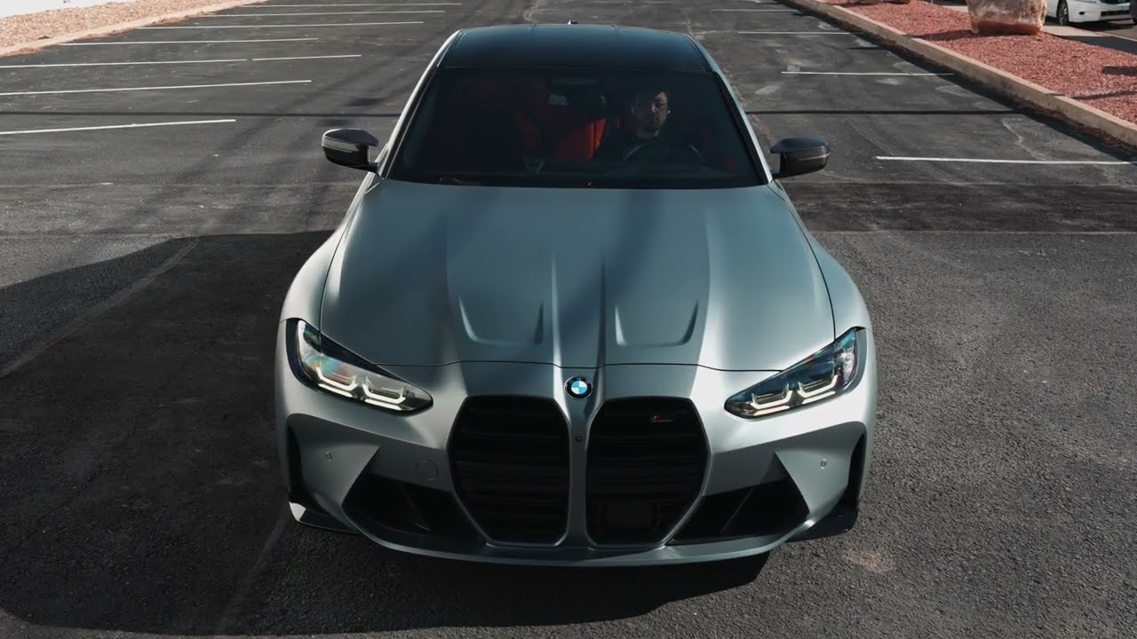 BMW M3 Competition Cold Start, Walk around, and Driving