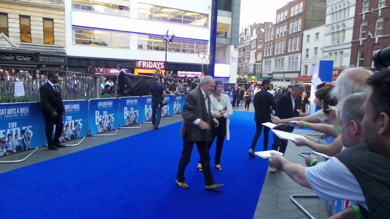 Terry Gilliam and Michael Palin from Monty Python at Eight Days a week 15 09 2016