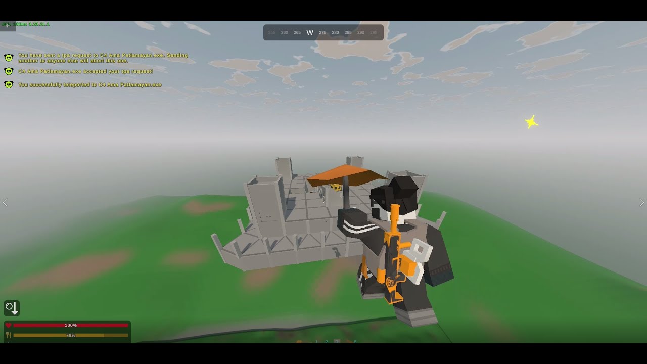 Unturned ONLİNE SKY BASE RAİD & SKYPVP!!! #unturned #unturnedraid