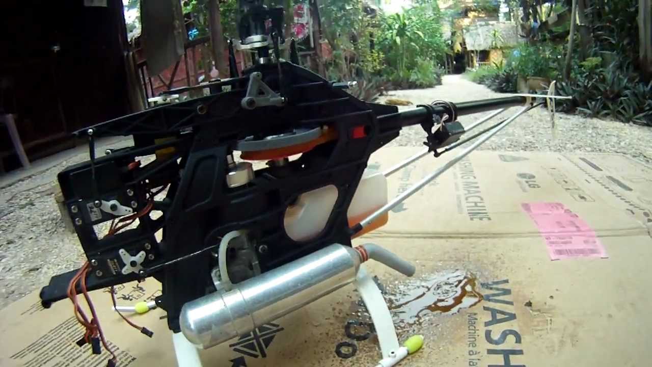 raptor os max 50 sx  engine test