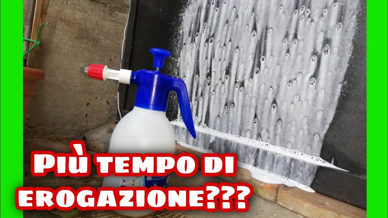 Modifica pompa FOAM | allunghiamo il tempo di erogazione senza aggiungere il compressore!!
