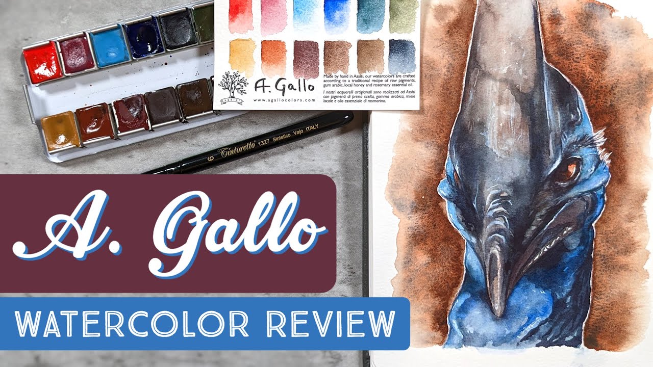 A. Gallo Handmade Watercolor Review