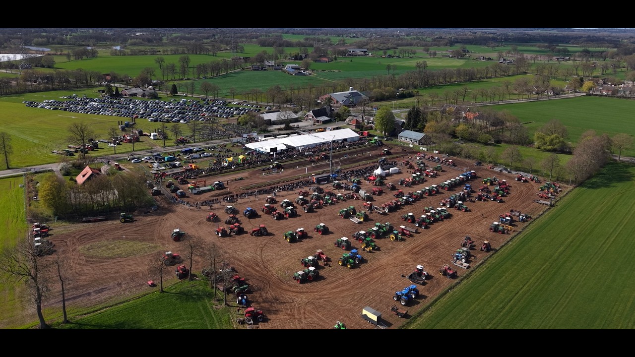 Adrenaline bij de Trekkerslep op Paasmaandag in Marle