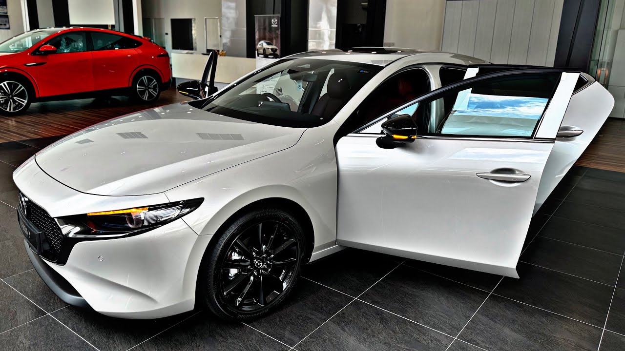 Car ASMR | New 2024 Mazda 3 Hatchback | in depth walkaround