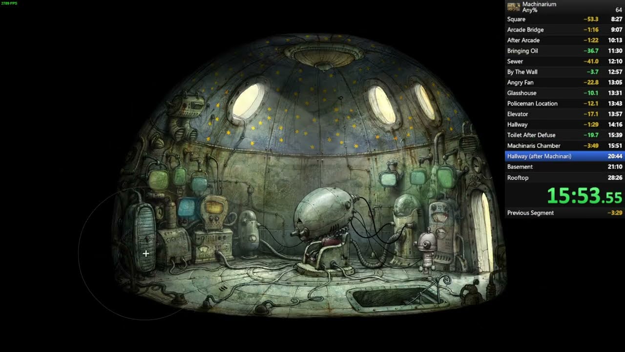 [WR] Machinarium Speedrun Any% w/o v-sync in 20:57