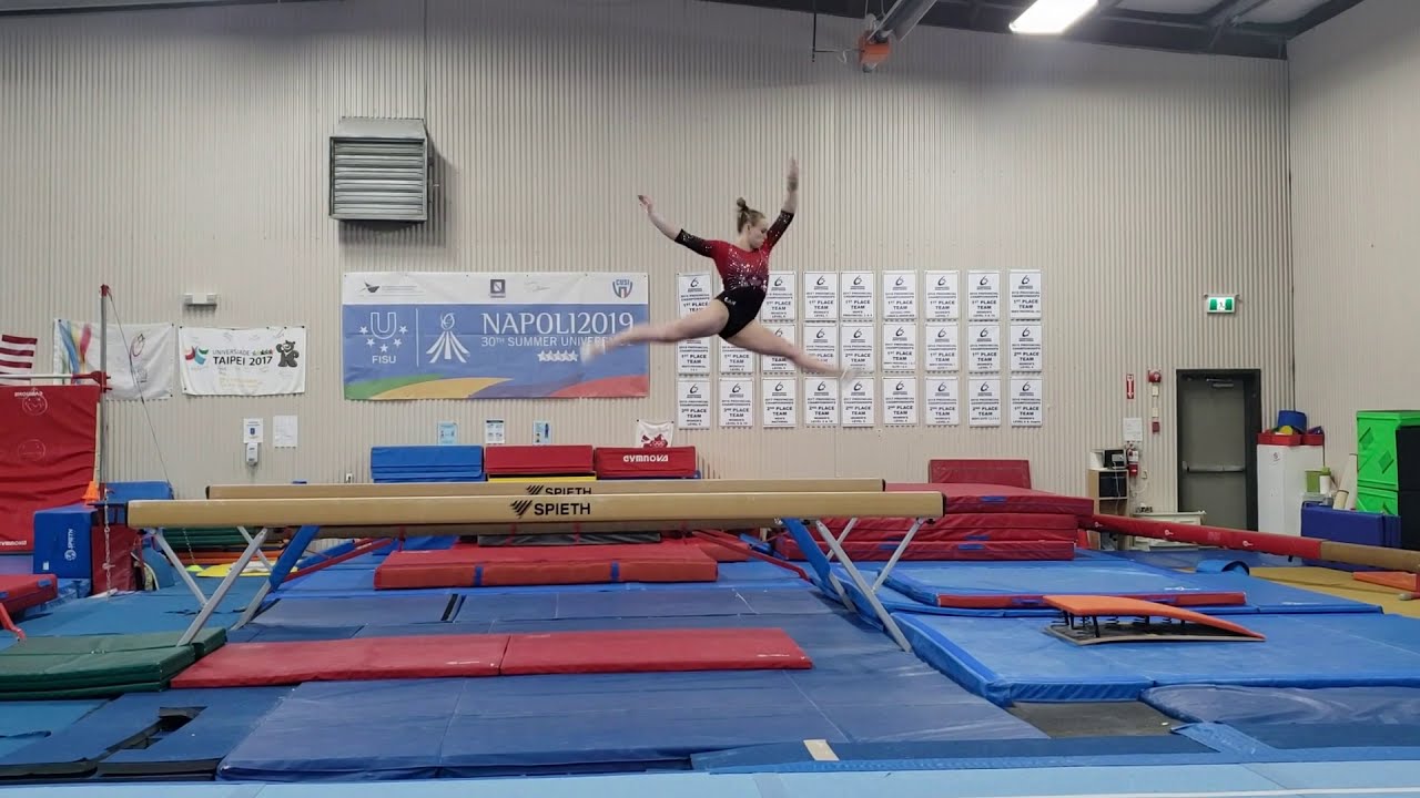 WAG Elite Canada 2021 - Beam Top Routine - Ellie Black
