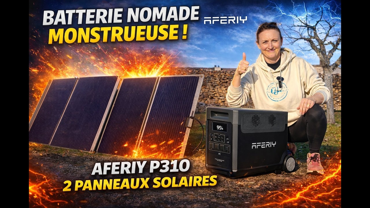 AFFERIY P310 cette Batterie Solaire MONSTRUEUSE peut-elle vraiment tout alimenter ?! ⚡