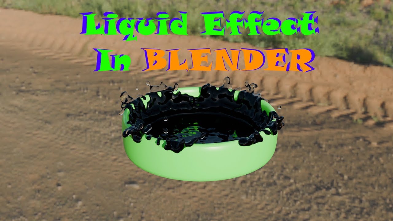 Blender Quick Liquid Tutorial