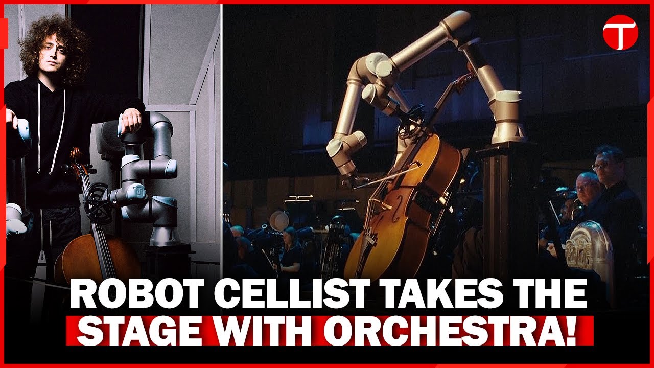 Robot Cellist Makes History, Performing with Malmo Symphony Orchestra in Sweden