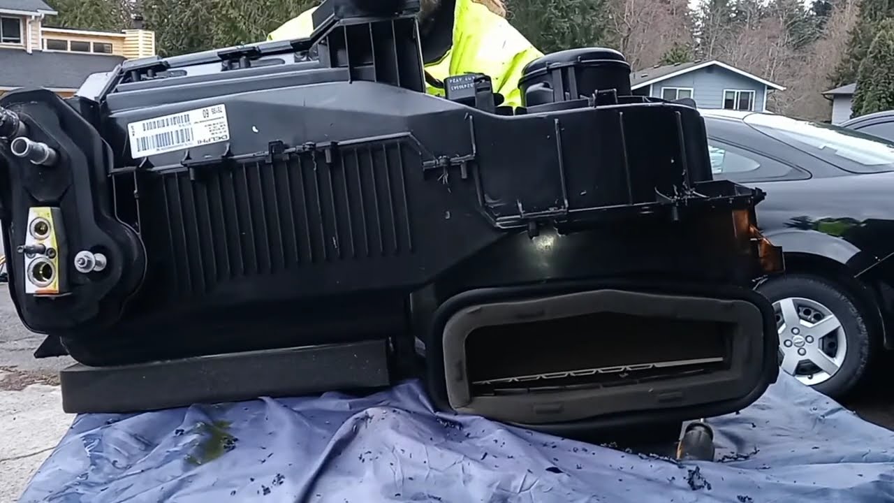 Chevy Cobalt sport HVAC system removal and disassembly