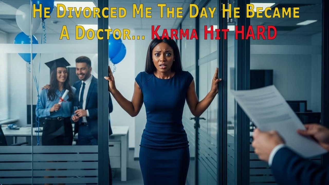 My Husband became a doctor and celebrated by filing for divorce the same day  Three years later