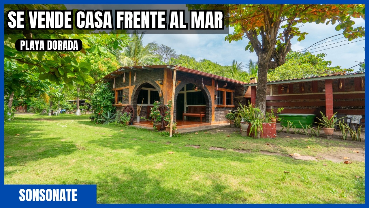 INVERSIÓN EXCLUSIVA 🌊💰 | CASA FRENTE AL MAR EN PLAYA DORADA