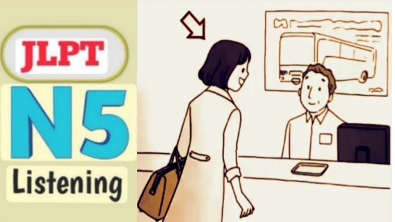 JLPT N5 Listening part practice with answer 