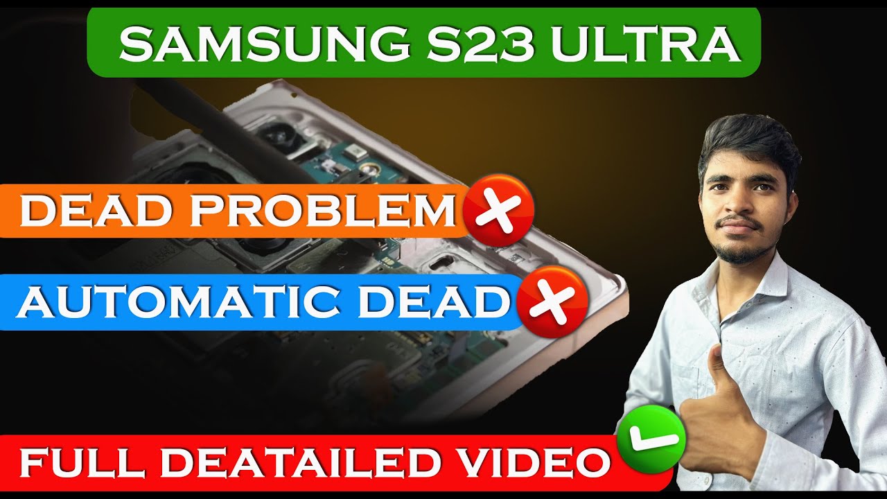 Samsung s23 Ultra Dead Problem #smartphone #samsung
